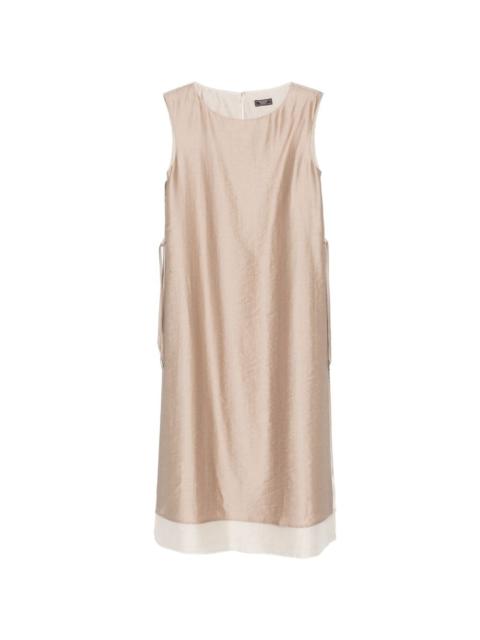 PESERICO sleeveless midi dress