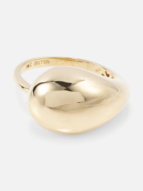 MATEO Water Droplet 14kt gold ring