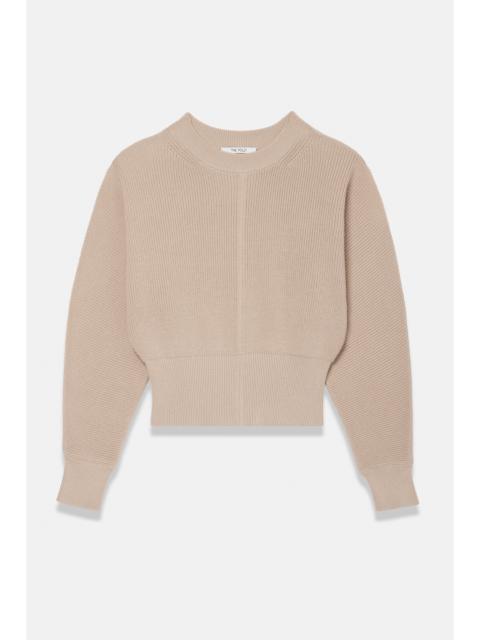 THE FOLD Rieti Cotton Silk Blend Sweater