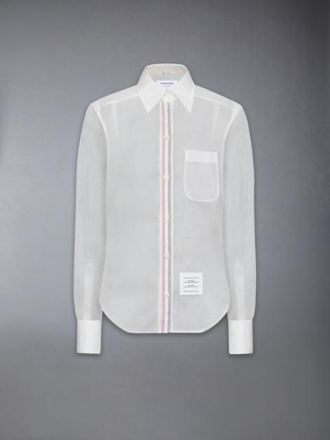 Thom Browne SILK ORGANZA SHIRT