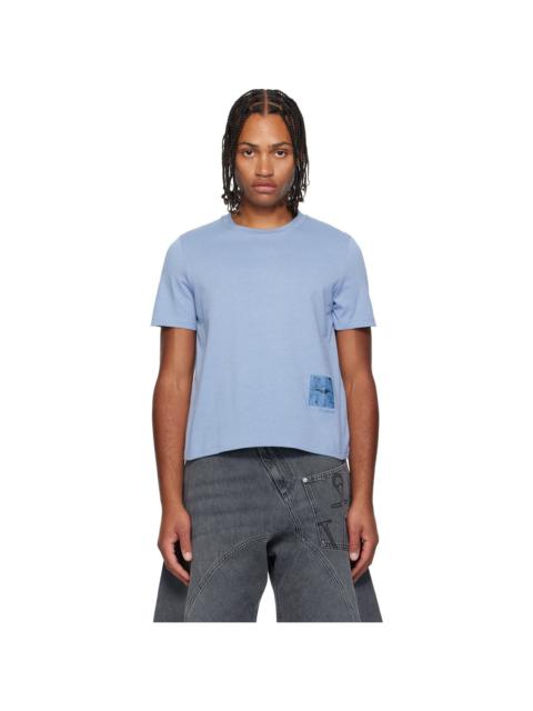 JW Anderson Blue Mini Graphic T-shirt
