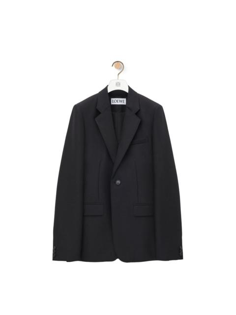 Loewe Jacket in wool and silk