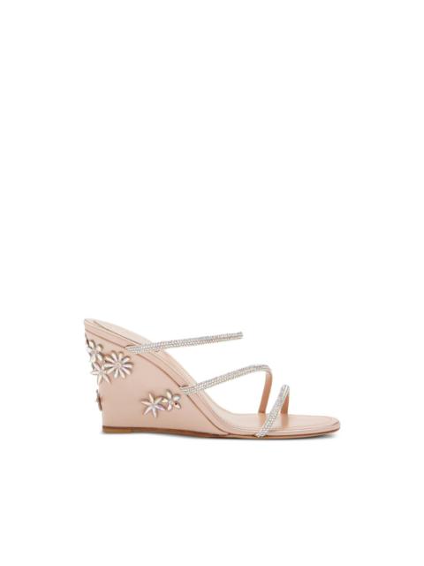 RENE CAOVILLA Eva floral sandals
