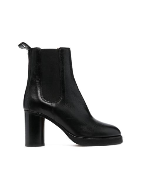 Isabel Marant 90mm leather ankle boots