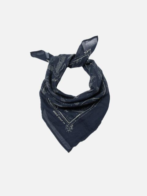 Nudie Jeans Ingrid Bandana Starburst Blue