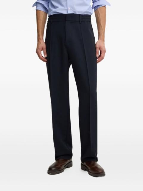 EMPORIO ARMANI straight-leg tailored trousers