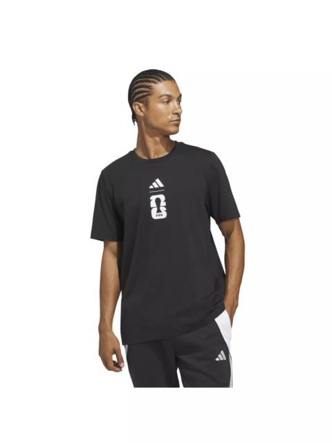 adidas adidas FIFA World Cup 26 Match Ball Graphic T-Shirt Black