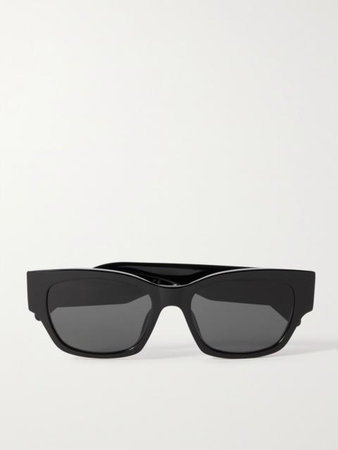 CELINE Square-frame acetate sunglasses Black