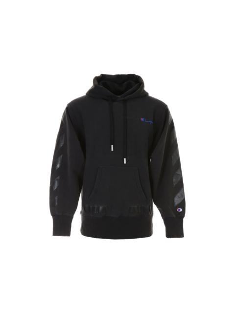 Off-White OFF-WHITE x Champion Hoodie Black
