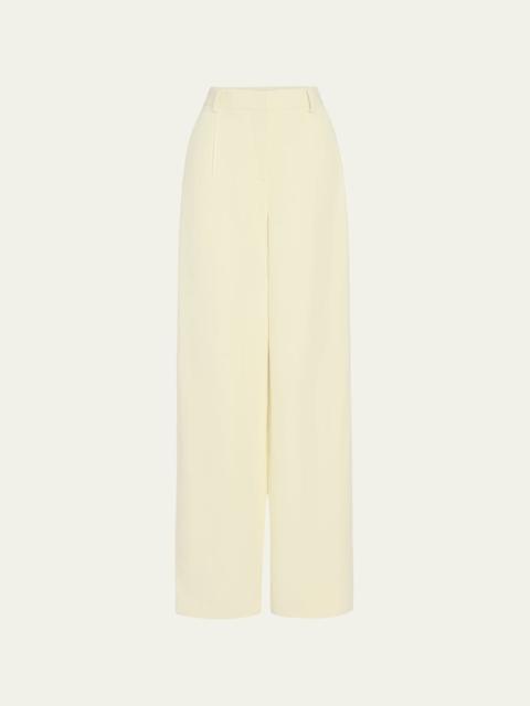 TWP Hudson St Pants in Coated Viscose Linen