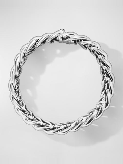 DAVID YURMAN Sculpted Cable Bracelet in Silver, 14mm