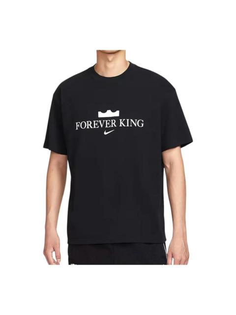 Nike Nike Forever King Lebron James T-Shirts 'Black' IV4532-010