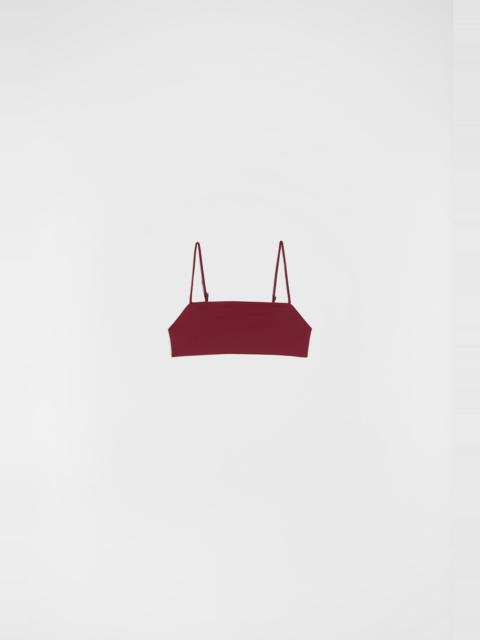 Jil Sander Jersey Bikini Top