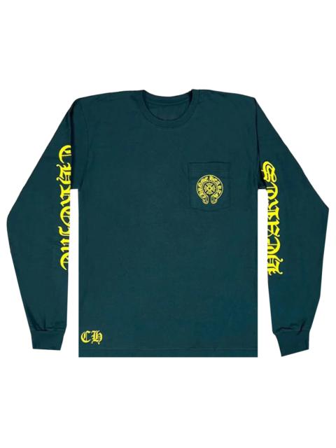 Chrome Hearts Horseshoe Long-Sleeve 'Green/Yellow'