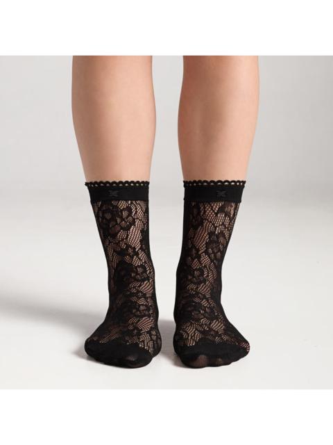 Sam Edelman 3 Pack Lace Microfabric Anklet