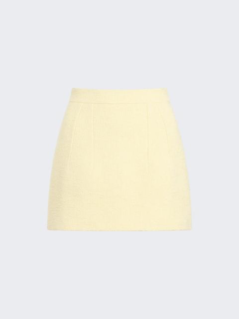 PATOU Iconic Mini Skirt Limelight