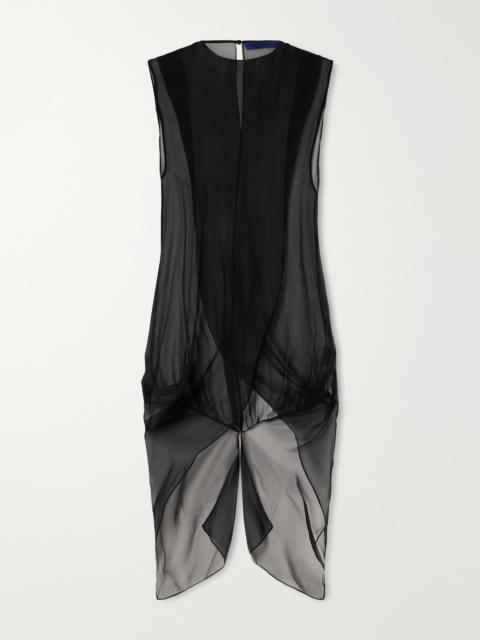 SHARON WAUCHOB Olga Layered Silk Tank
