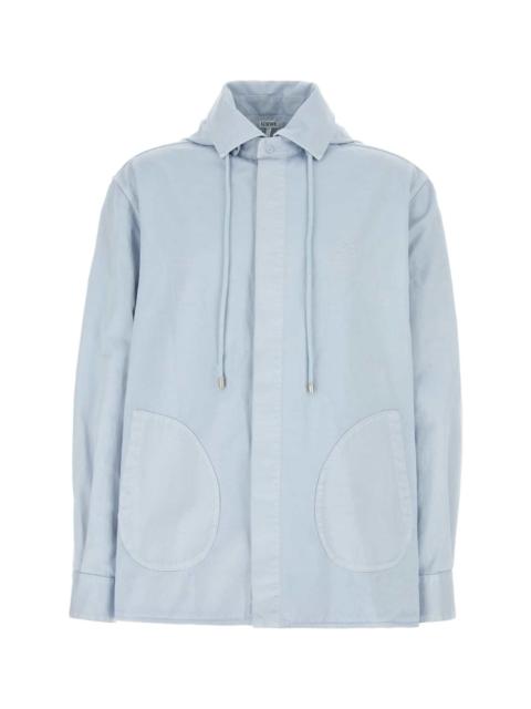 Loewe Pastel Light Blue Cotton Jacket