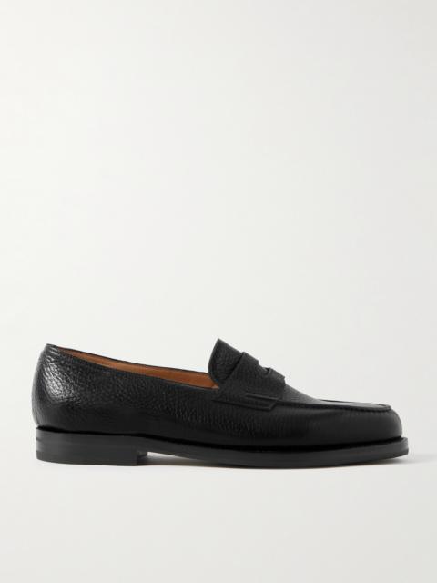 John Lobb Lopez Full-Grain Leather Penny Loafers