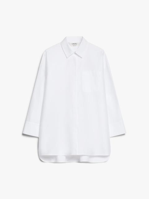 'S Max Mara FANO Cotton twill blouse