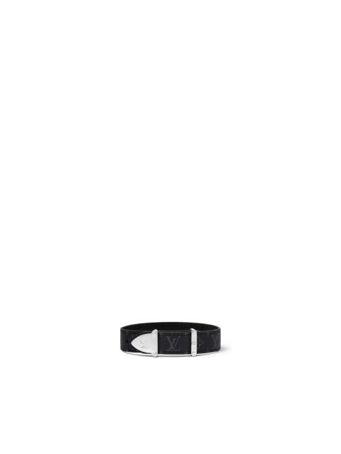 Louis Vuitton LV Trunk Reversible Leather Goods Bracelet