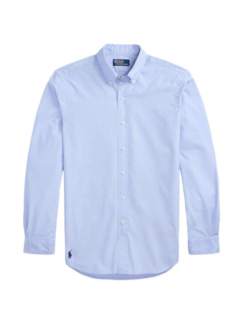 Polo Ralph Lauren Men's Classic-Fit End-On-End Shirt - Blue White