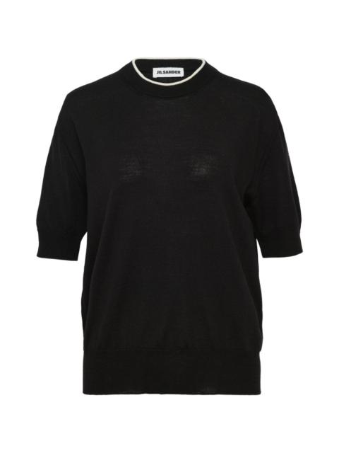Jil Sander short-sleeve merino T-shirt