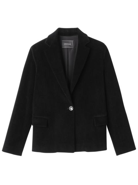 Longchamp Jacket Black - Velvet