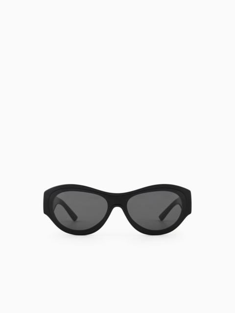 EMPORIO ARMANI WOMEN’S IRREGULAR-SHAPED SUNGLASSES