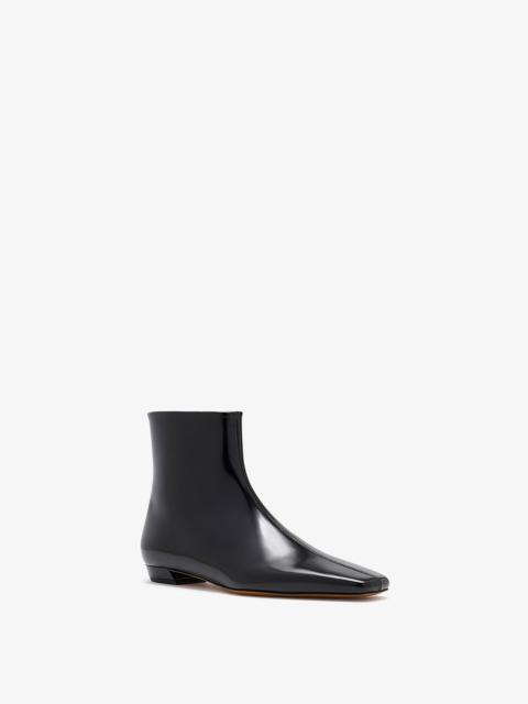 Proenza Schouler Trap Flat Ankle Boots In Nappa Leather