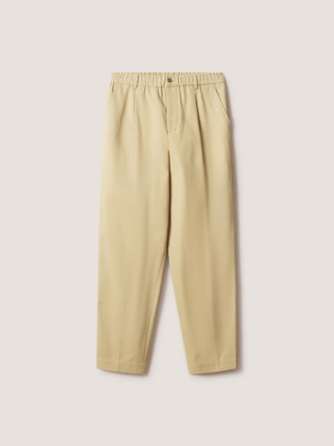Maison Kitsuné ELASTICATED PLEATED PANTS