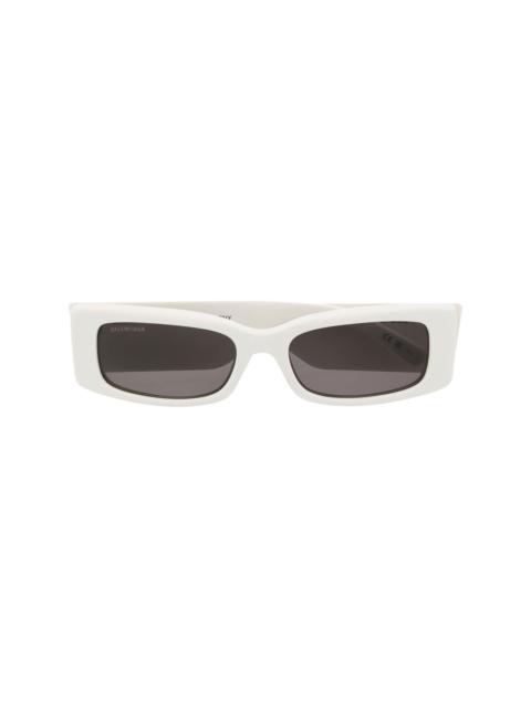 BALENCIAGA rectangle-frame tinted sunglasses
