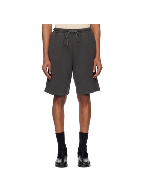 The Elder Statesman Gray Daily Ball Shorts