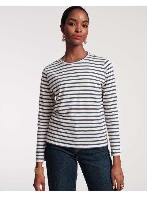 FRANCES VALENTINE Long Sleeve Striped T Shirt
