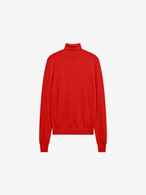The Frankie Shop Eve Thin Turtleneck Sweater - Red