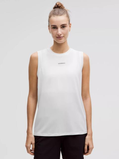 lululemon Jersey Training Muscle Tank Top Long *Wordmark