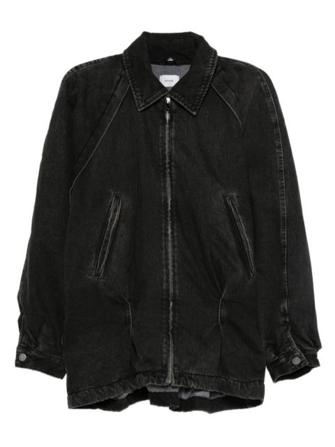 HAIKURE zip-front denim jacket