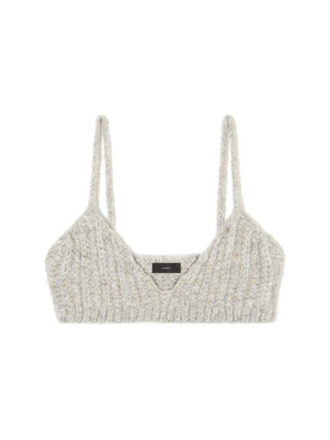 Alanui The Astral knitted bralette
