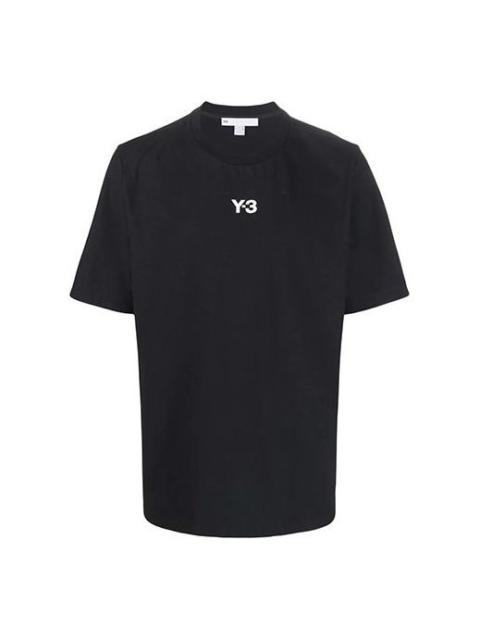 adidas Y-3 CH1 Short Sleeve Center Front Logo Tee 'Black' HG6091