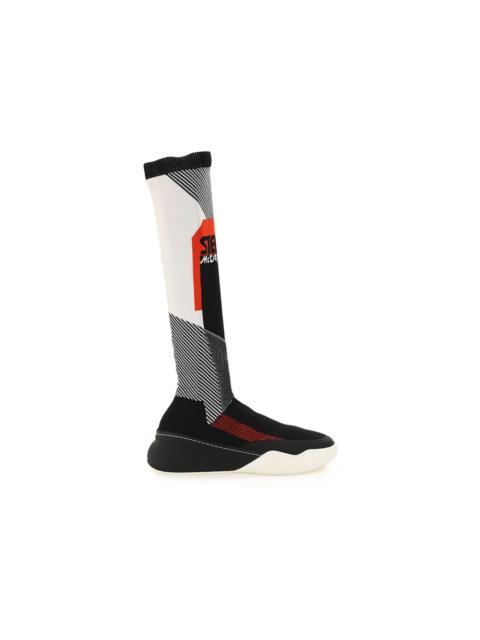 Stella McCartney Stella Mccartney Loop Sock Black White (Women's)