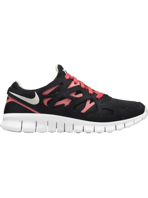 Nike 나이키 무료 실행 2 블랙 Lime 얼음 (W)