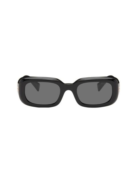 Miu Miu Black Rectangular Sunglasses