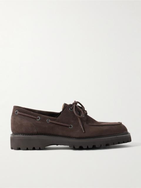 John Lobb Tide Nubuck Boat Shoes