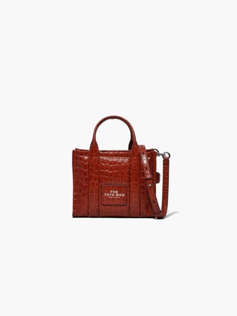 THE CROC-EMBOSSED MINI TOTE BAG