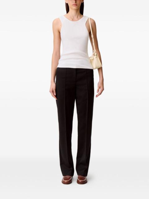 Claudie Pierlot embroidered sleeveless top