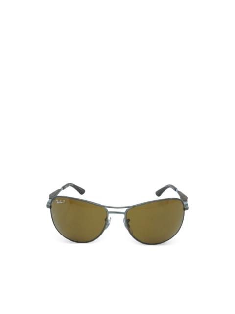 Ray-Ban aviator-frame polarized sunglasses