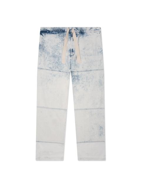 Dries Van Noten Pannoch Bis Denim Pants Light Blue