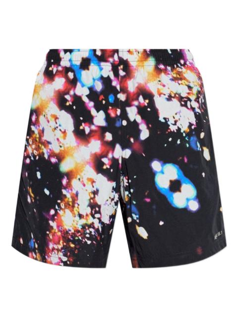 Alexander McQueen patterned beach shorts
