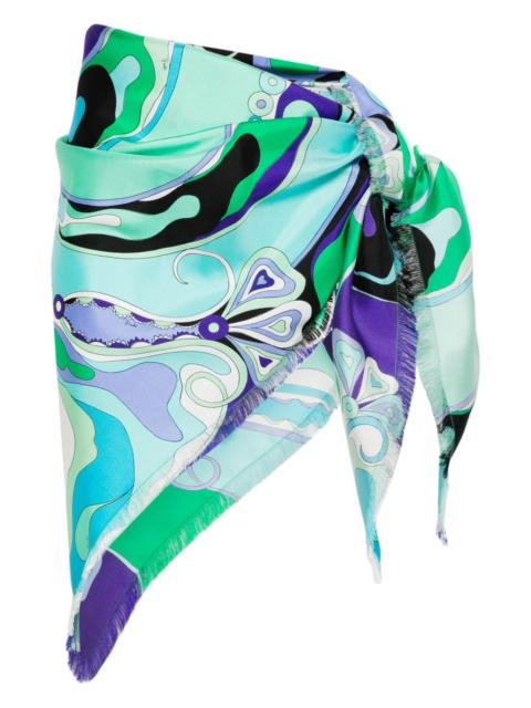 PUCCI graphic-print skirt