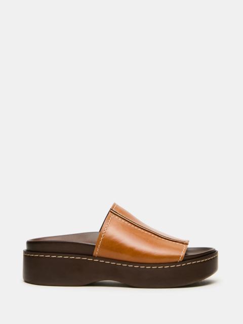 STEVE MADDEN AMITY VINTAGE TAN LEATHER